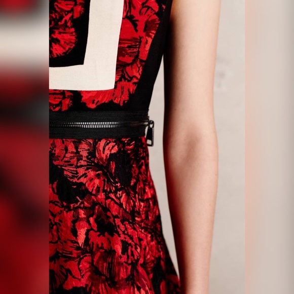 Anthropologie x Tracy Reese Rose Lane Midi Dress - Picture 2 of 5